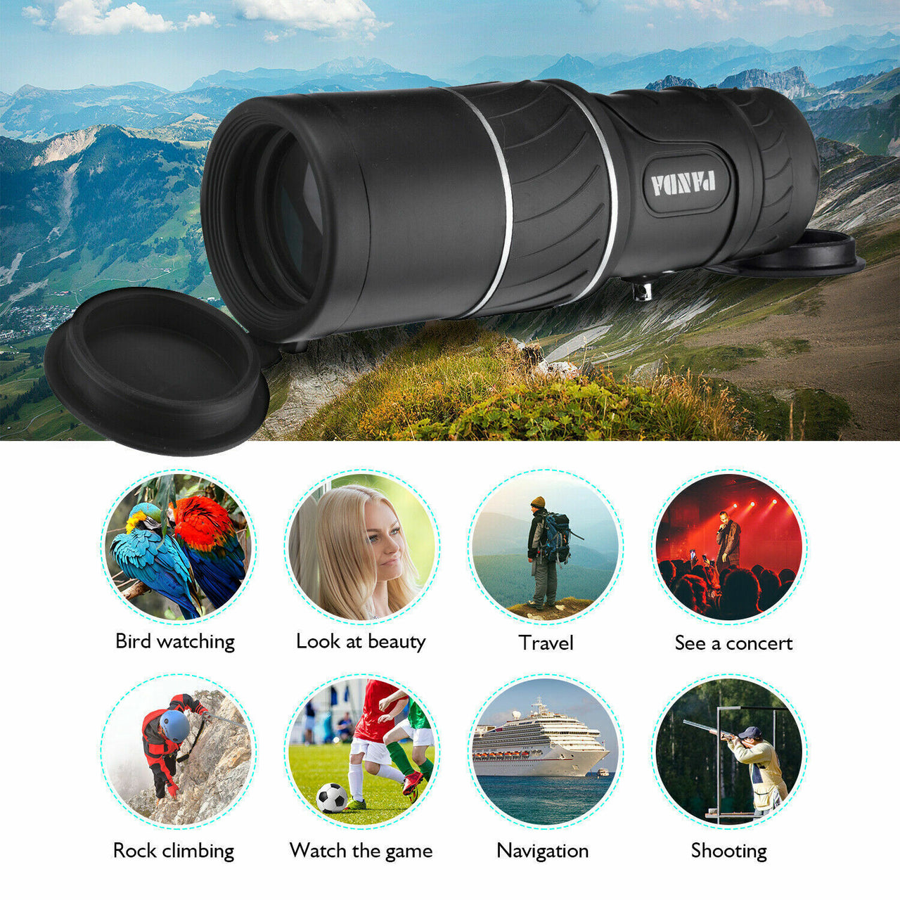 Day & Night Vision Monocular Telescope