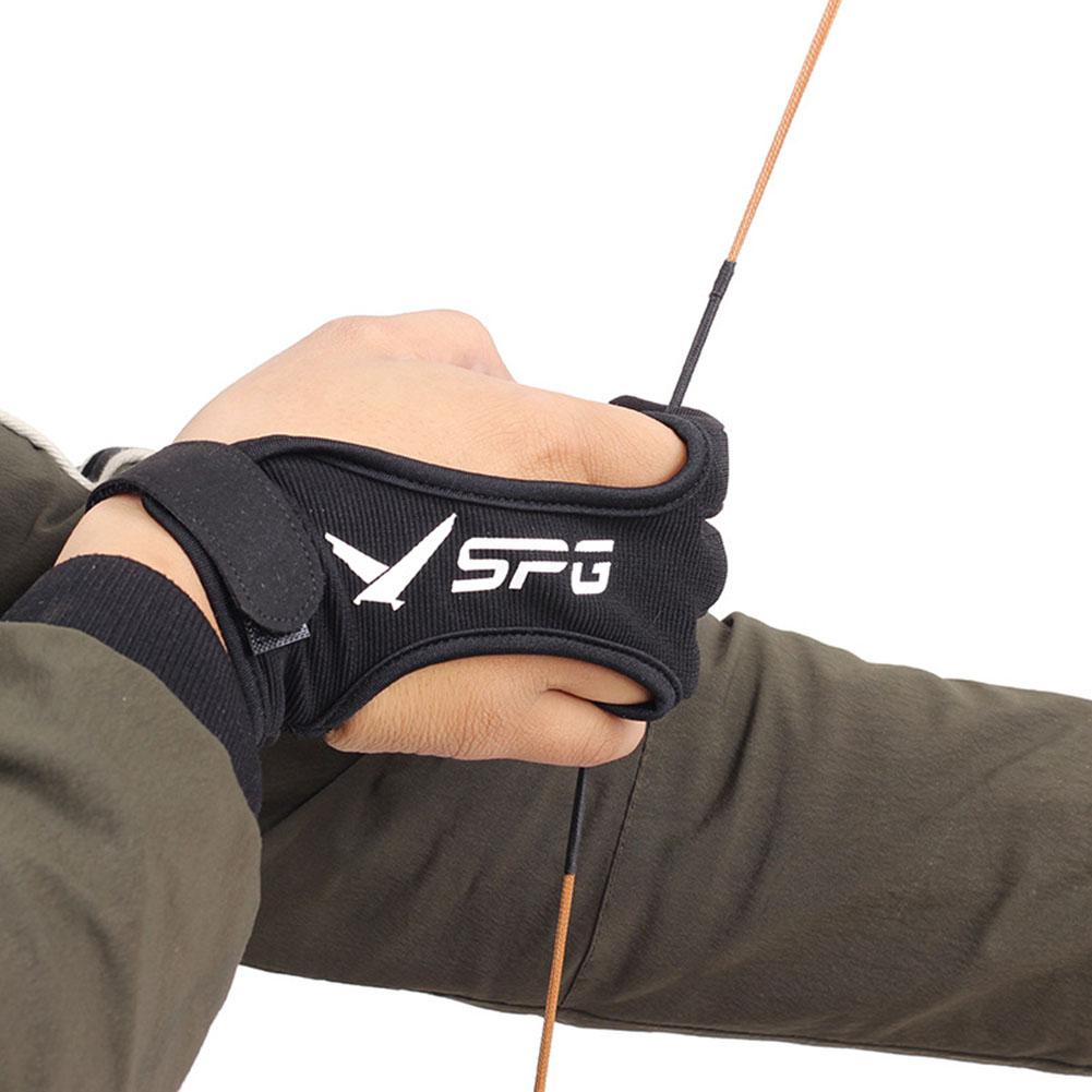 Three-finger Archery Gloves