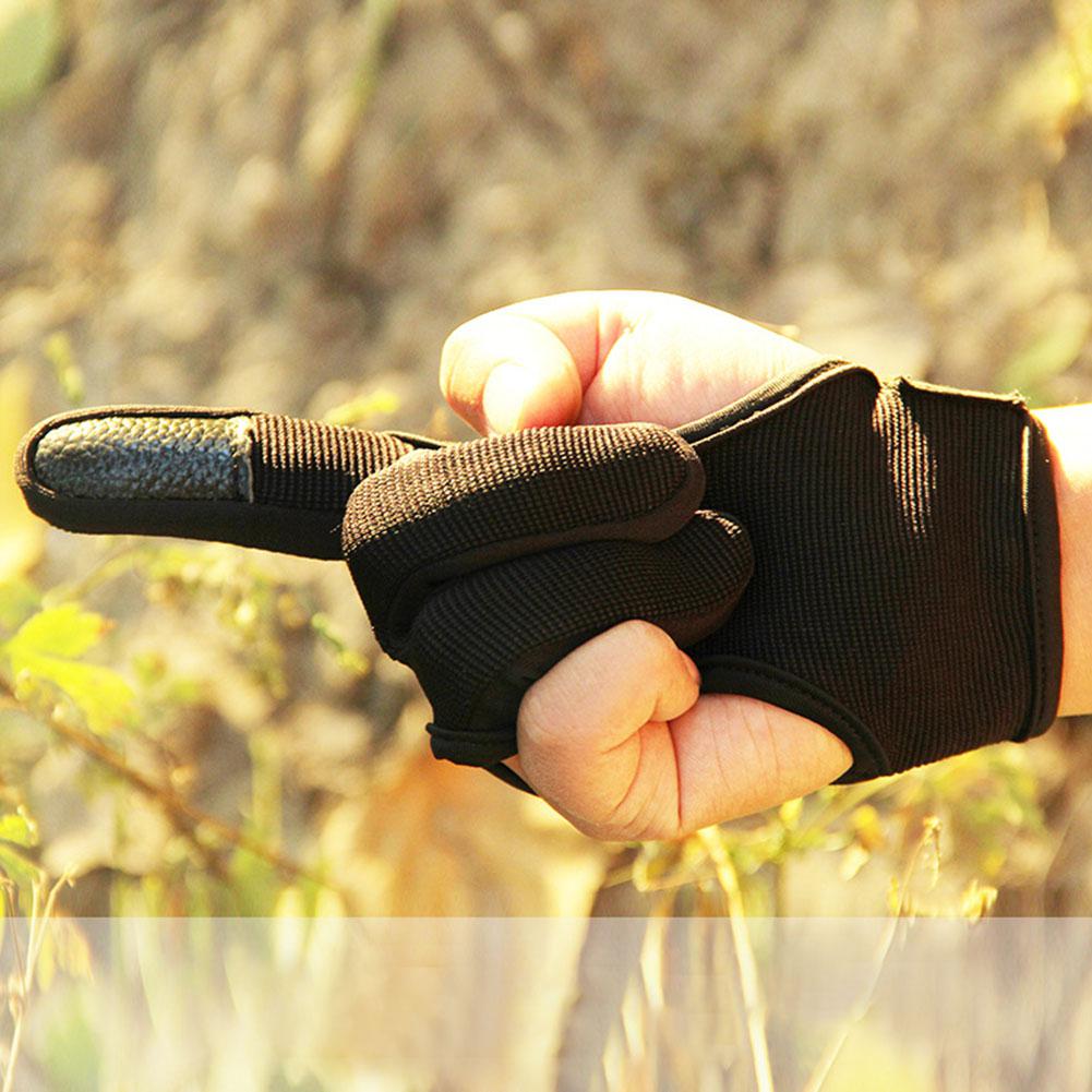 Three-finger Archery Gloves