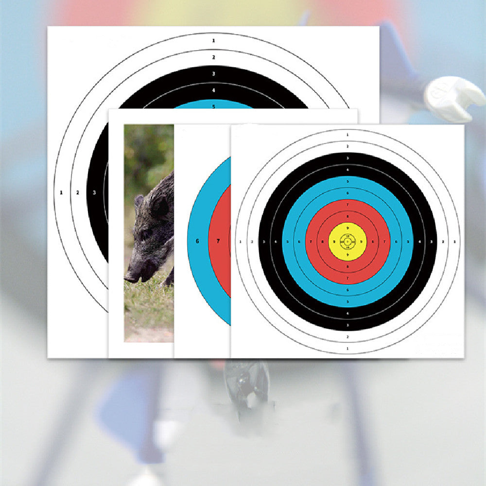 Full Ring Archery Target Paper