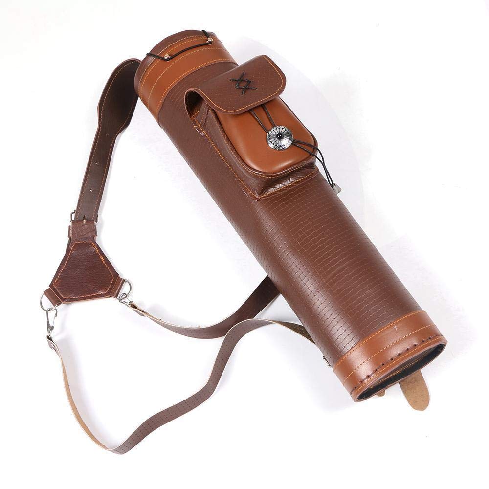 Leather Back Arrow Quiver