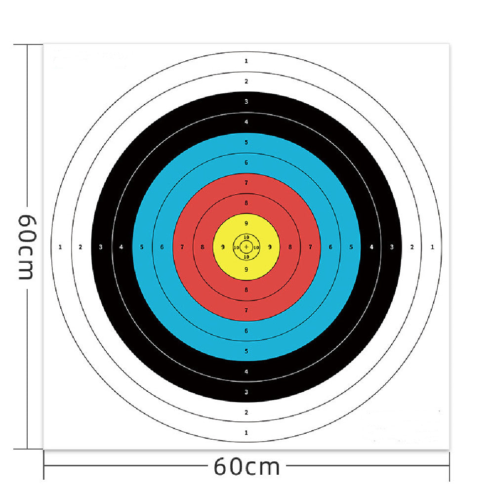 Full Ring Archery Target Paper