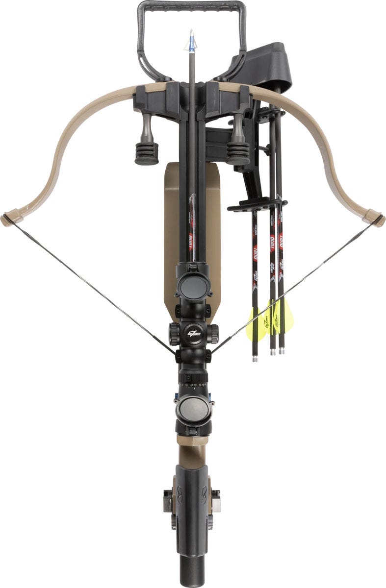 Crossbow with Tact100 Scope