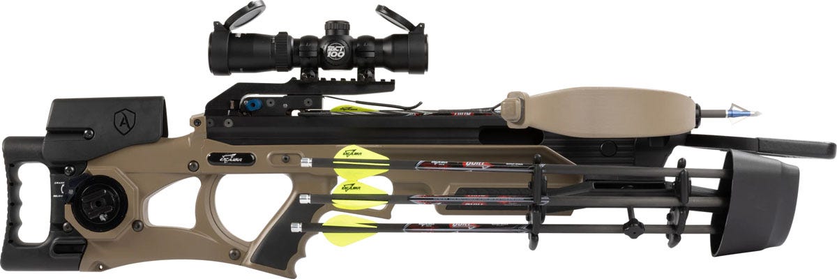 Crossbow with Tact100 Scope