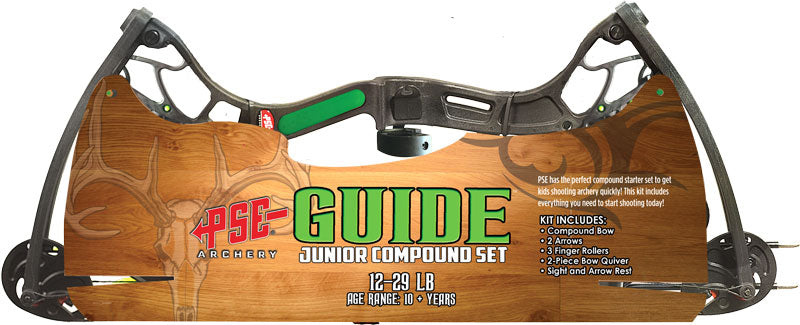 Pse Bow Kit Guide Compound - Youth 8-26# Black Ages 8+